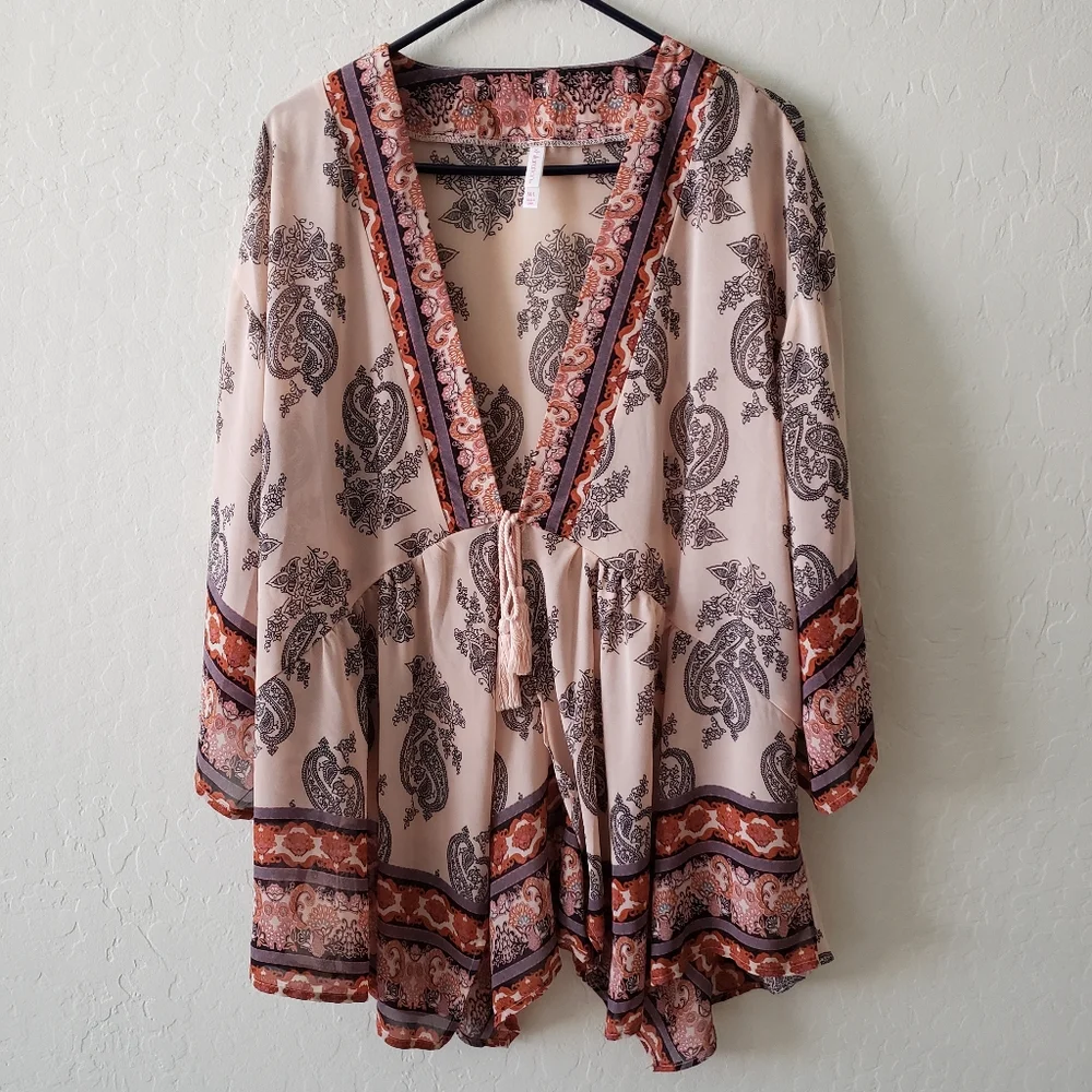 Xhilaration Boho Style top - Picture 3 of 13